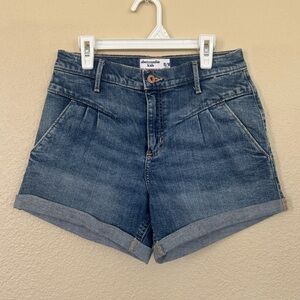 Abercrombie Kids Denim Shorts with Rolled Hem